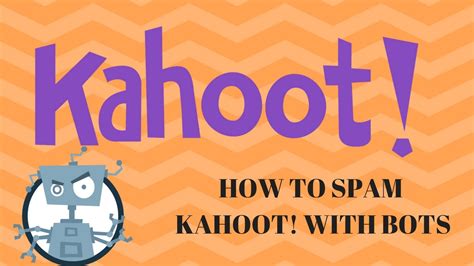 Kahoot spamming bots - Kahoot bot spam is a problem that affects many users. These tools flood Kahoot games with irrelevant questions and messages. In some cases, kahoot bots are not reliable. It is recommended to use a different method of answering questions to prevent this problem. Fortunately, there is a simple solution for the problem: you can use a kahoot bot ...